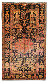 Persisk matta - Nomadic - 306 x 158 cm - mörkblå