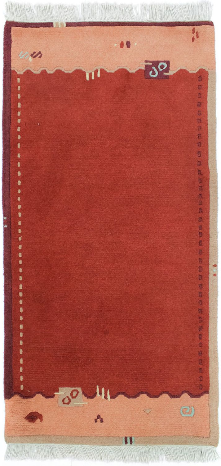 Nepal mattan - 140 x 70 cm - orange