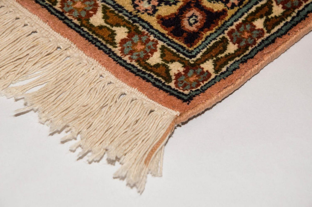 Sidenmatta - Kashmir Silk - 184 x 124 cm - flerfärgad