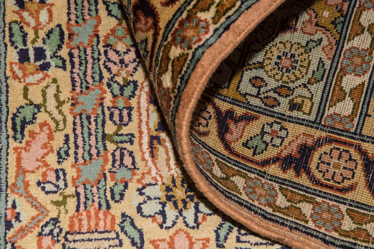 Sidenmatta - Kashmir Silk - 184 x 124 cm - flerfärgad