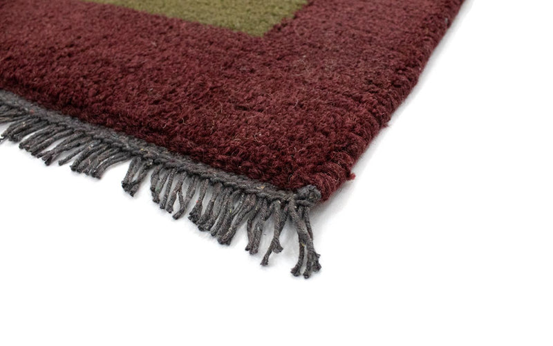 Nepal mattan - 140 x 70 cm - grön