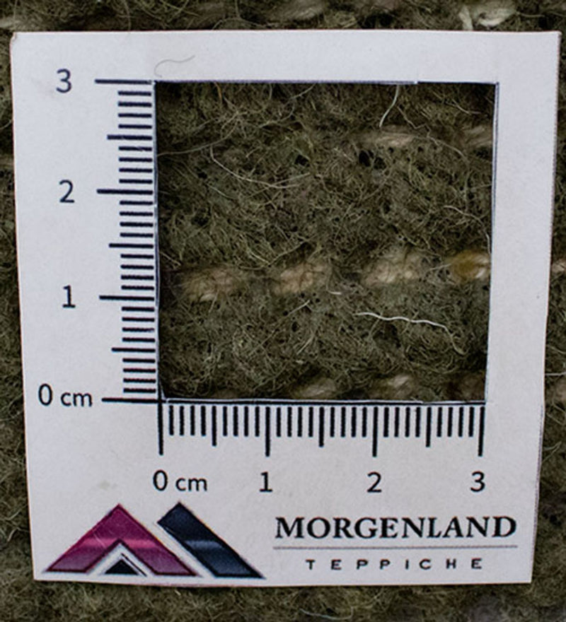 Nepal mattan - 140 x 70 cm - grön