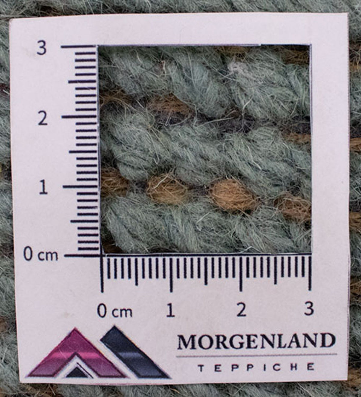 Nepal mattan - 140 x 70 cm - grön