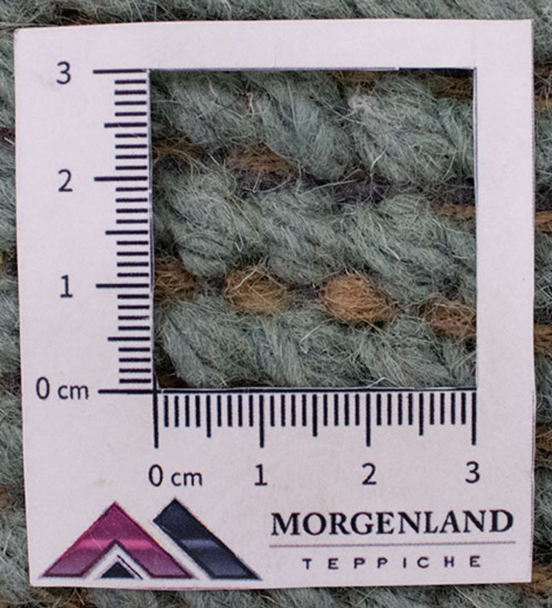 Nepal mattan - 140 x 70 cm - grön