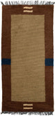 Nepal mattan - 140 x 70 cm - brun