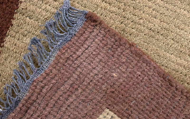 Nepal mattan - 140 x 70 cm - brun