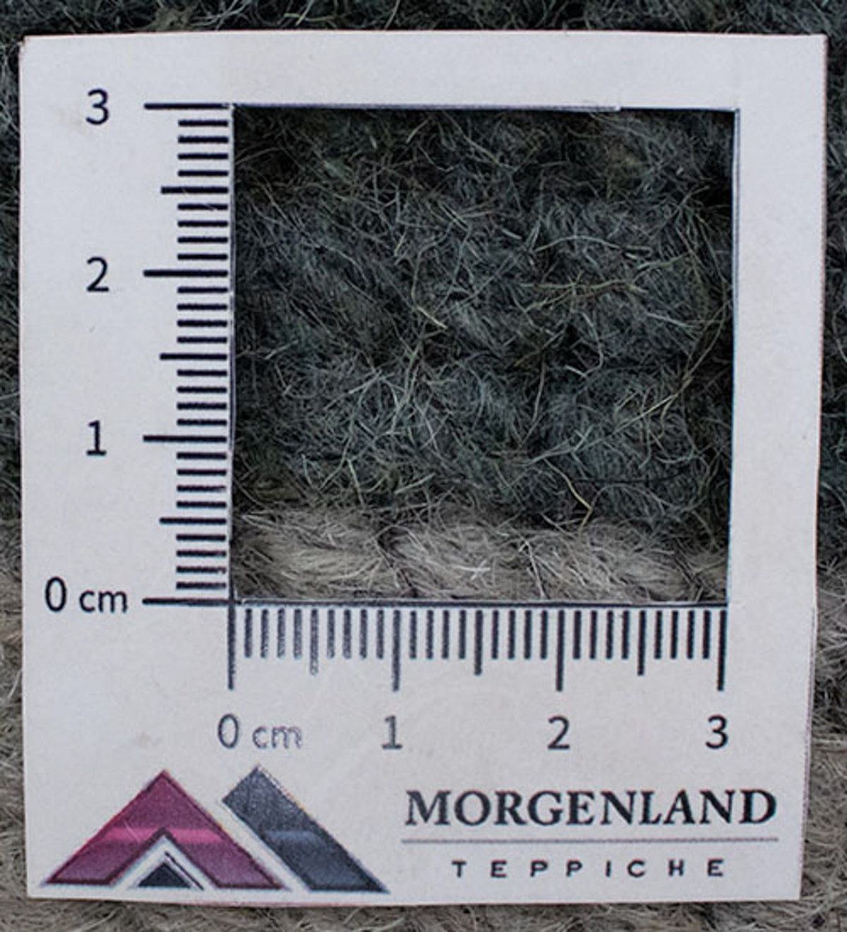 Nepal mattan - 140 x 70 cm - grön