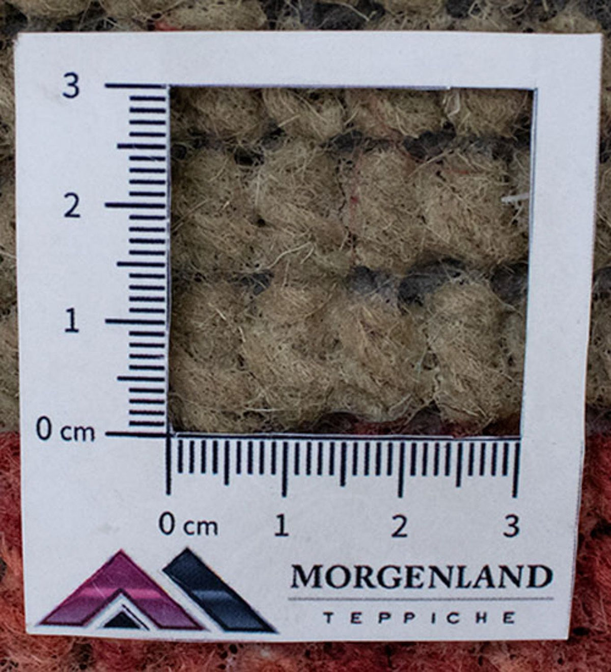 Nepal mattan - 140 x 70 cm - brun