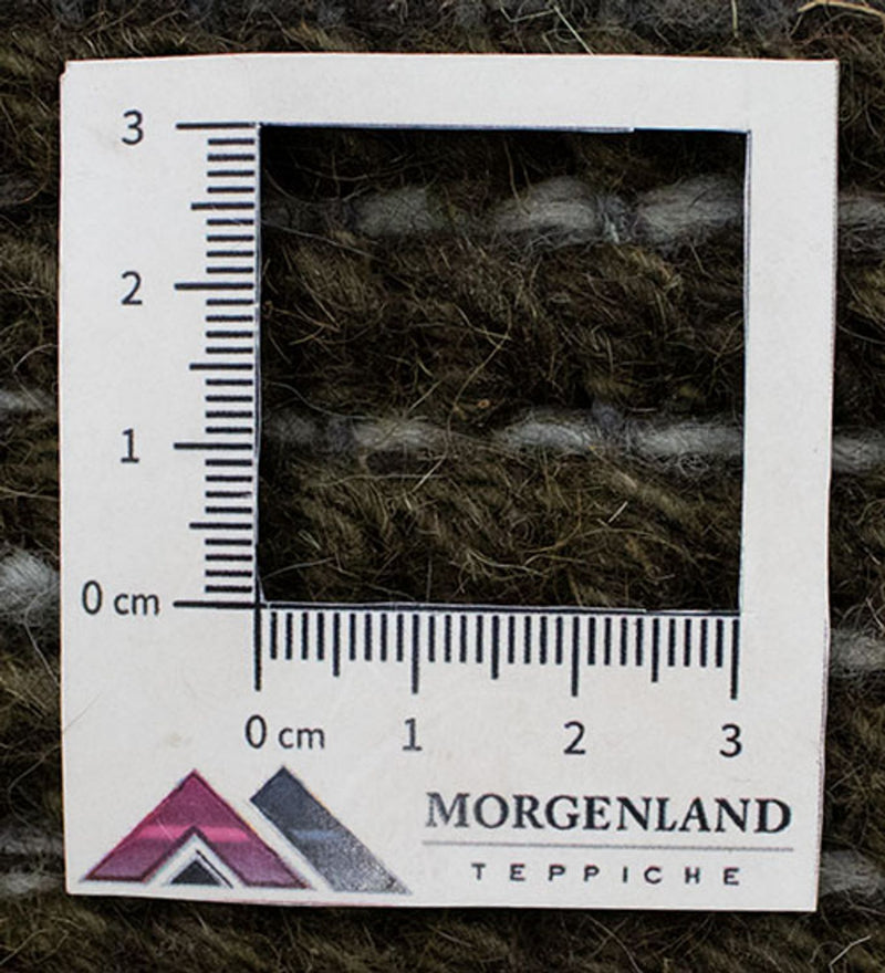 Nepal mattan - 140 x 70 cm - mörkgrön