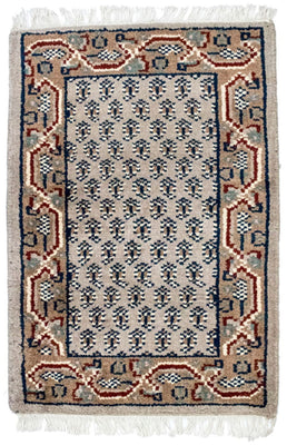 Oriental Carpet - 90 x 60 cm - beige