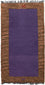 Nepal mattan - 140 x 70 cm - lila