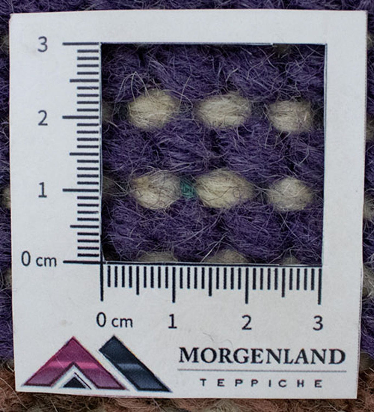 Nepal mattan - 140 x 70 cm - lila