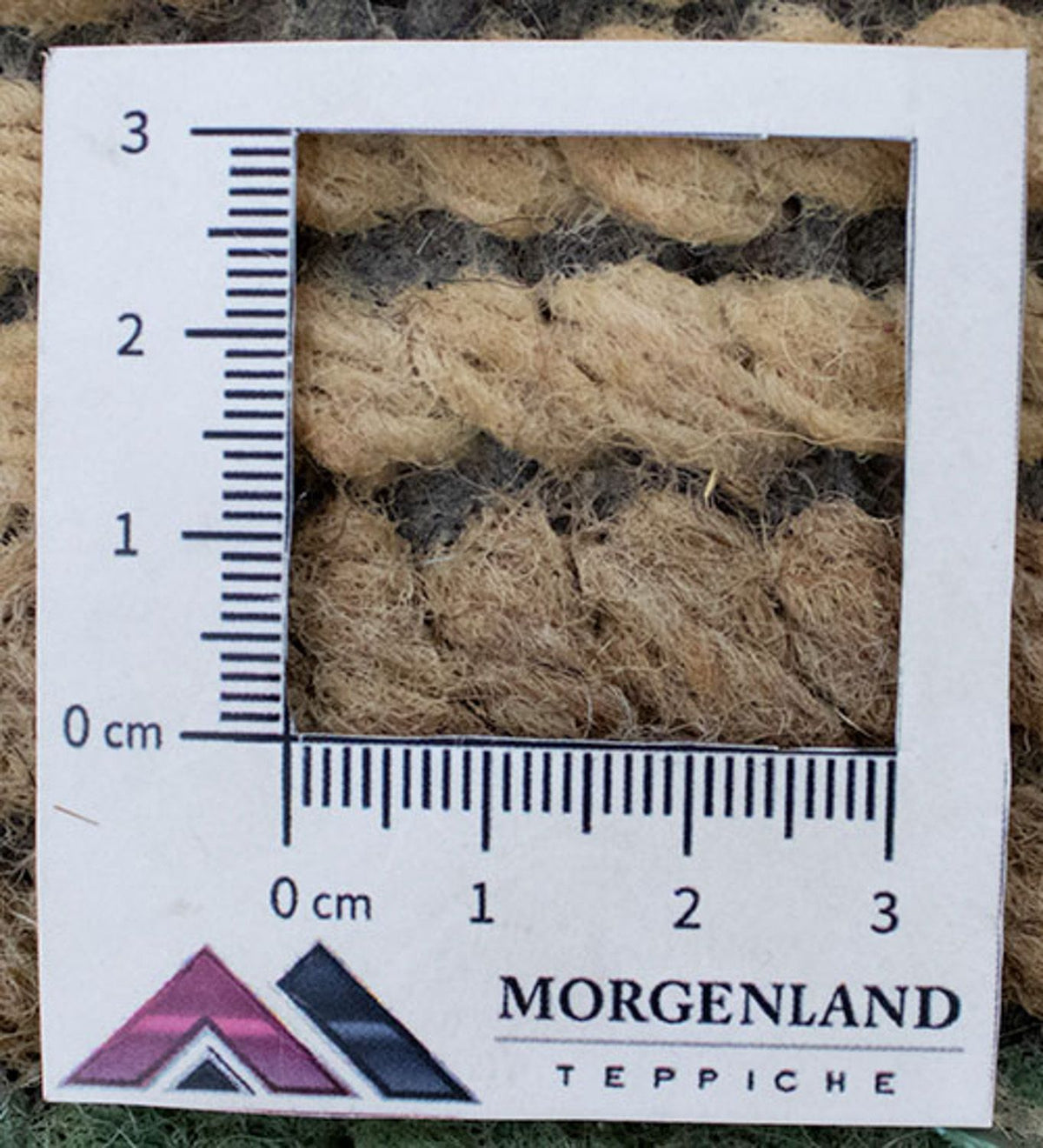 Nepal mattan - 140 x 70 cm - brun