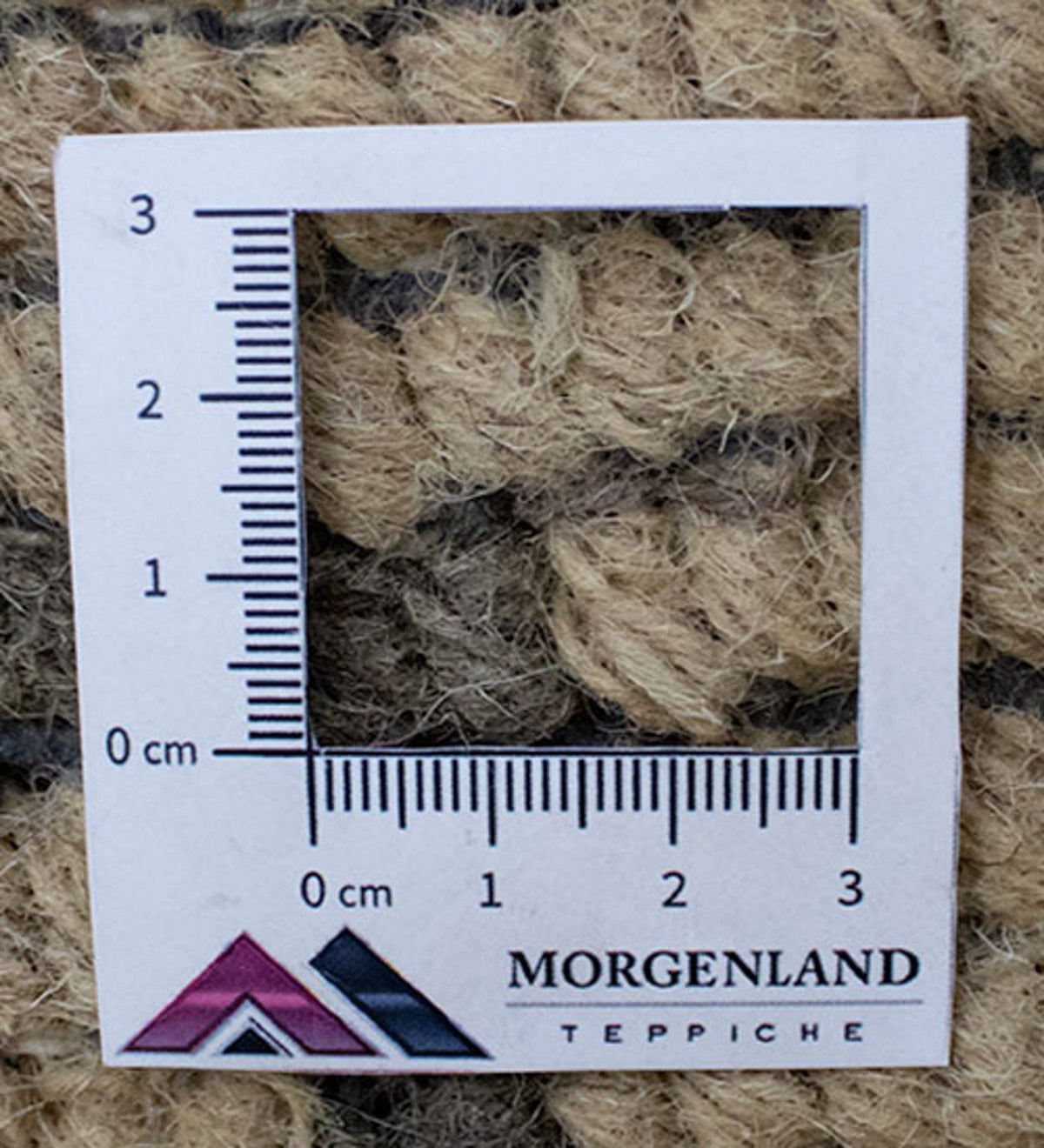 Nepal mattan - 140 x 70 cm - ljusbrun