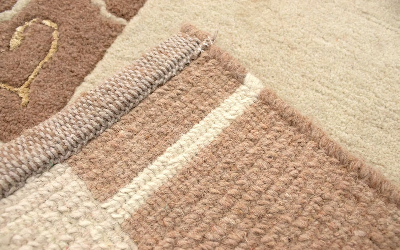 Nepal mattan - 140 x 70 cm - beige