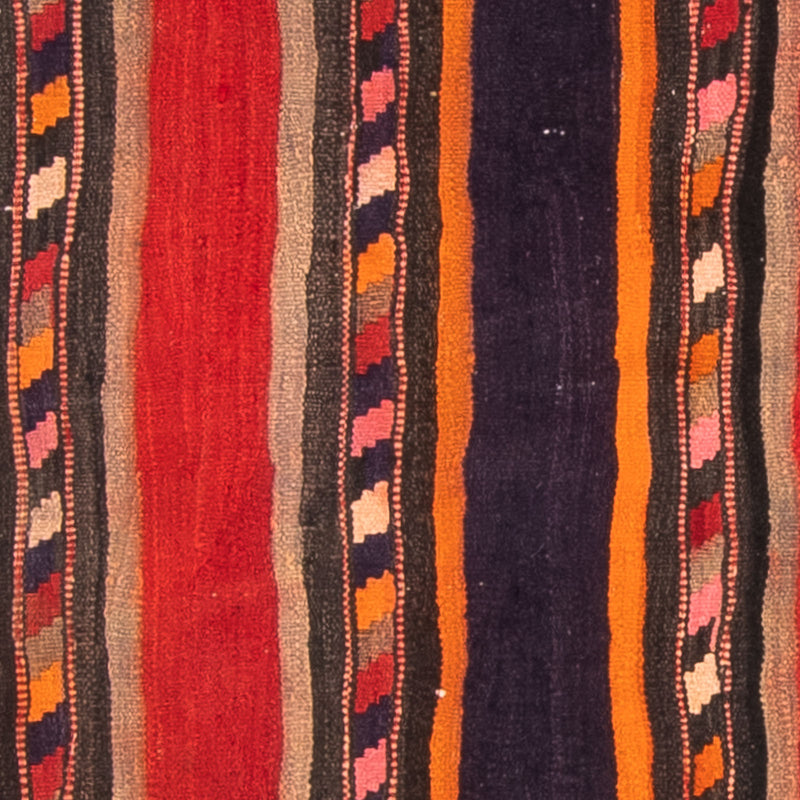 Runner Kelim-matta - gammal - 210 x 75 cm - flerfärgad