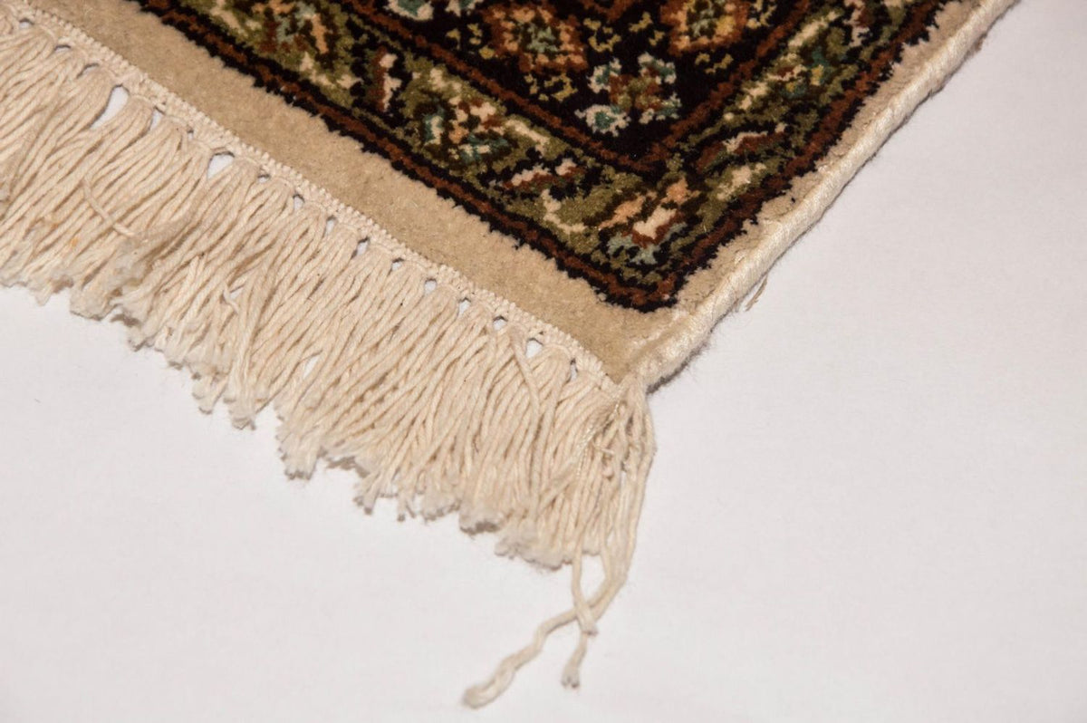 Sidenmatta - Kashmir Silk - 186 x 126 cm - beige