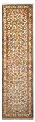 Runner Sidenmatta - Kashmir Silk - 300 x 79 cm - beige