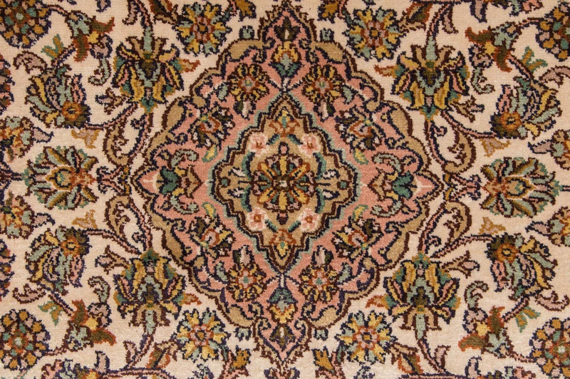 Runner Sidenmatta - Kashmir Silk - 300 x 79 cm - beige