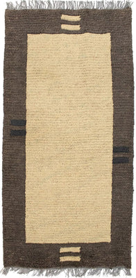 Nepal mattan - 140 x 70 cm - beige