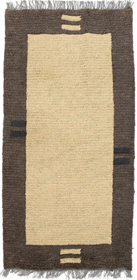 Nepal mattan - 140 x 70 cm - beige