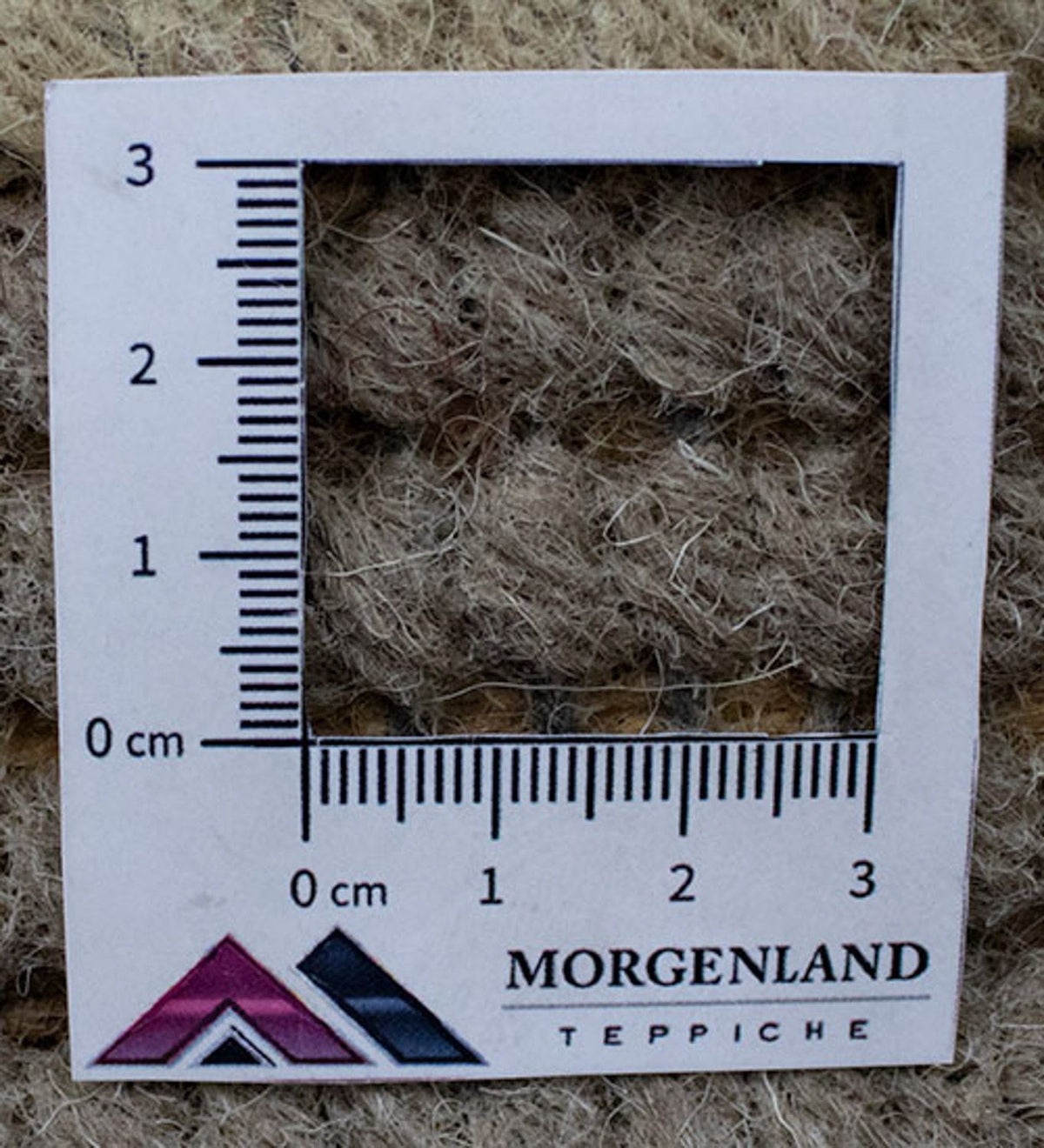 Nepal mattan - 140 x 70 cm - beige