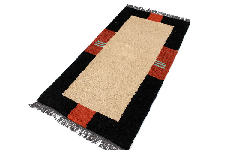 Nepal mattan - 140 x 70 cm - beige
