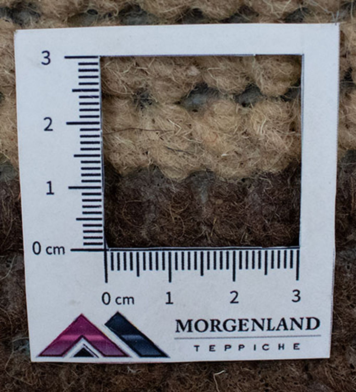 Nepal mattan - 140 x 70 cm - ljusbrun