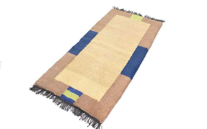Nepal mattan - 140 x 70 cm - beige