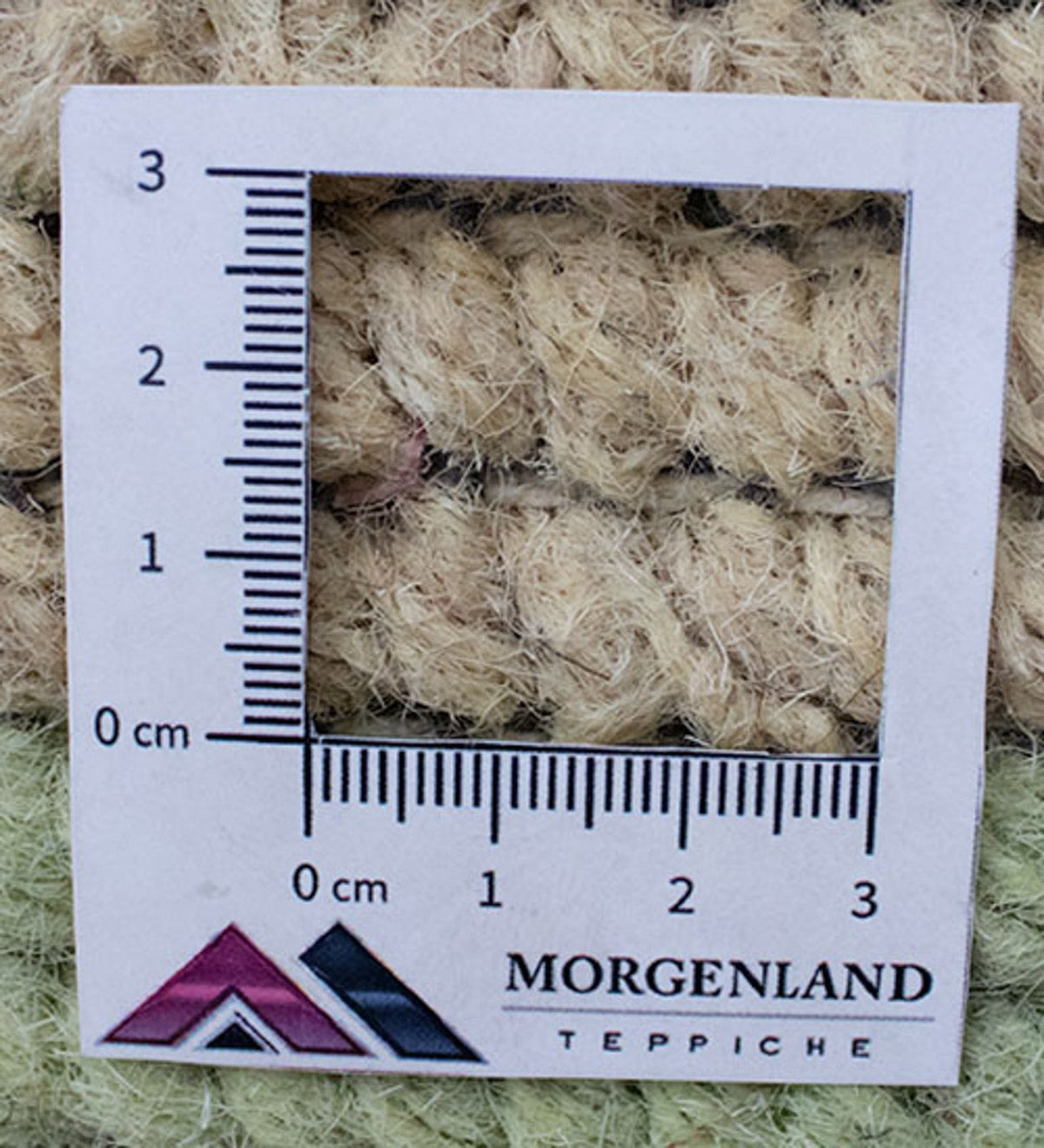 Nepal mattan - 140 x 70 cm - beige