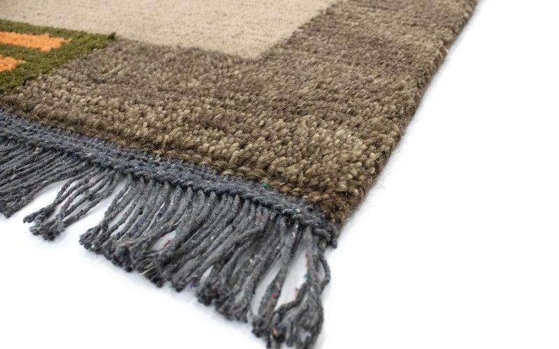 Nepal mattan - 140 x 70 cm - ljusbrun