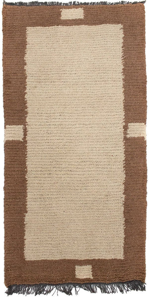 Nepal mattan - 140 x 70 cm - beige