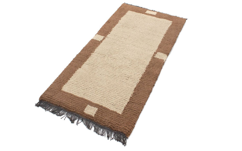 Nepal mattan - 140 x 70 cm - beige