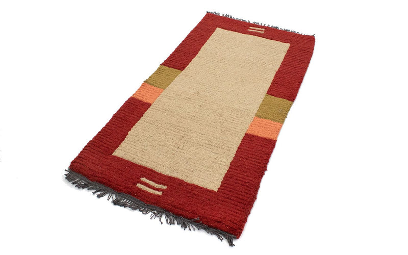 Nepal mattan - 140 x 70 cm - beige
