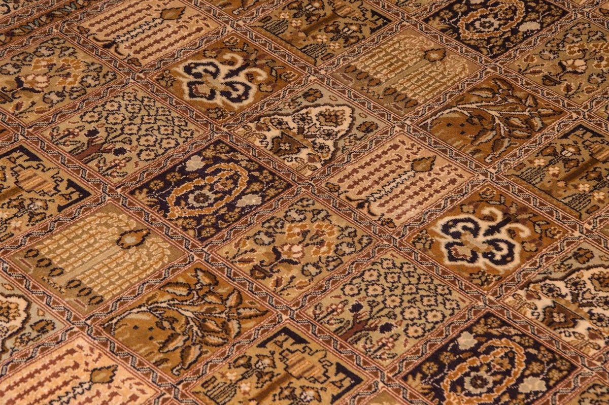 Sidenmatta - Kashmir Silk - 240 x 157 cm - beige