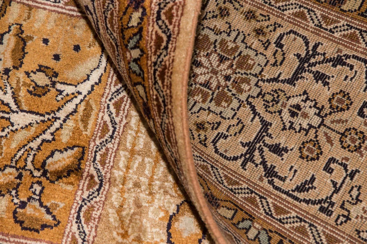 Sidenmatta - Kashmir Silk - 240 x 157 cm - beige