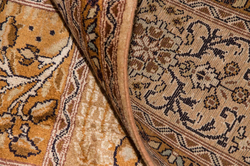 Sidenmatta - Kashmir Silk - 240 x 157 cm - beige