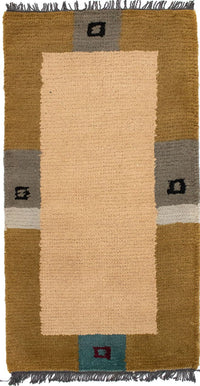Nepal mattan - 140 x 70 cm - beige