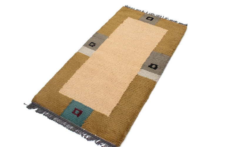 Nepal mattan - 140 x 70 cm - beige