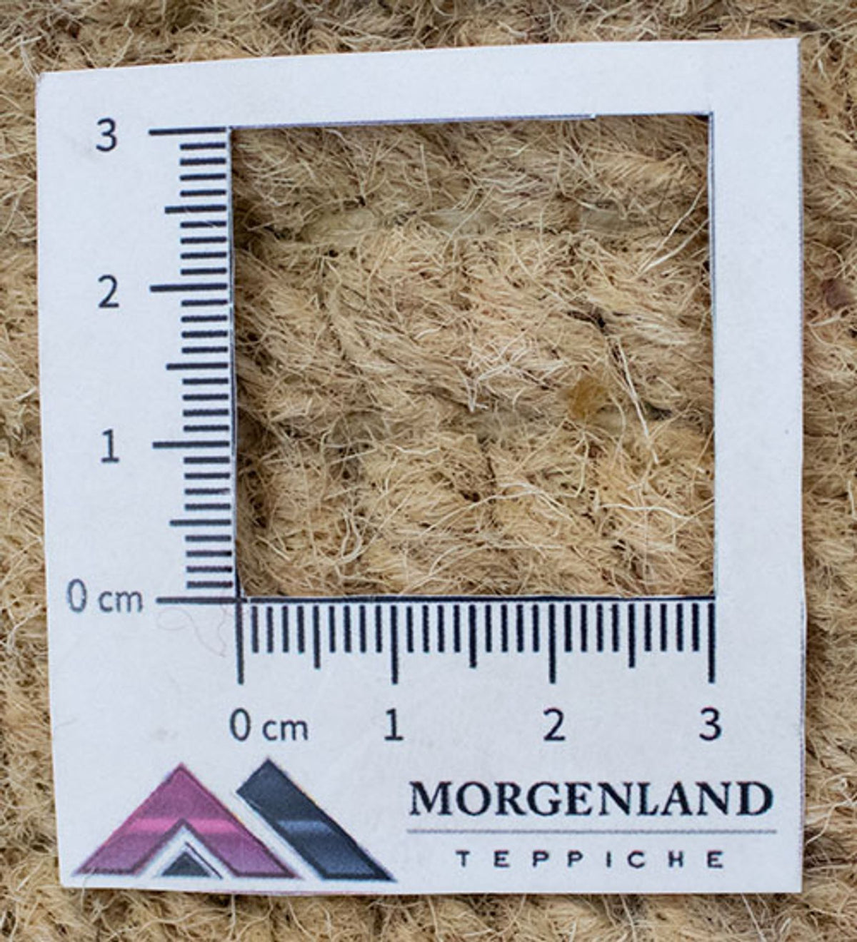 Nepal mattan - 140 x 70 cm - beige