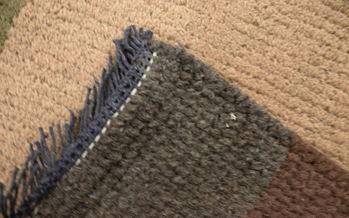 Nepal mattan - 140 x 70 cm - beige