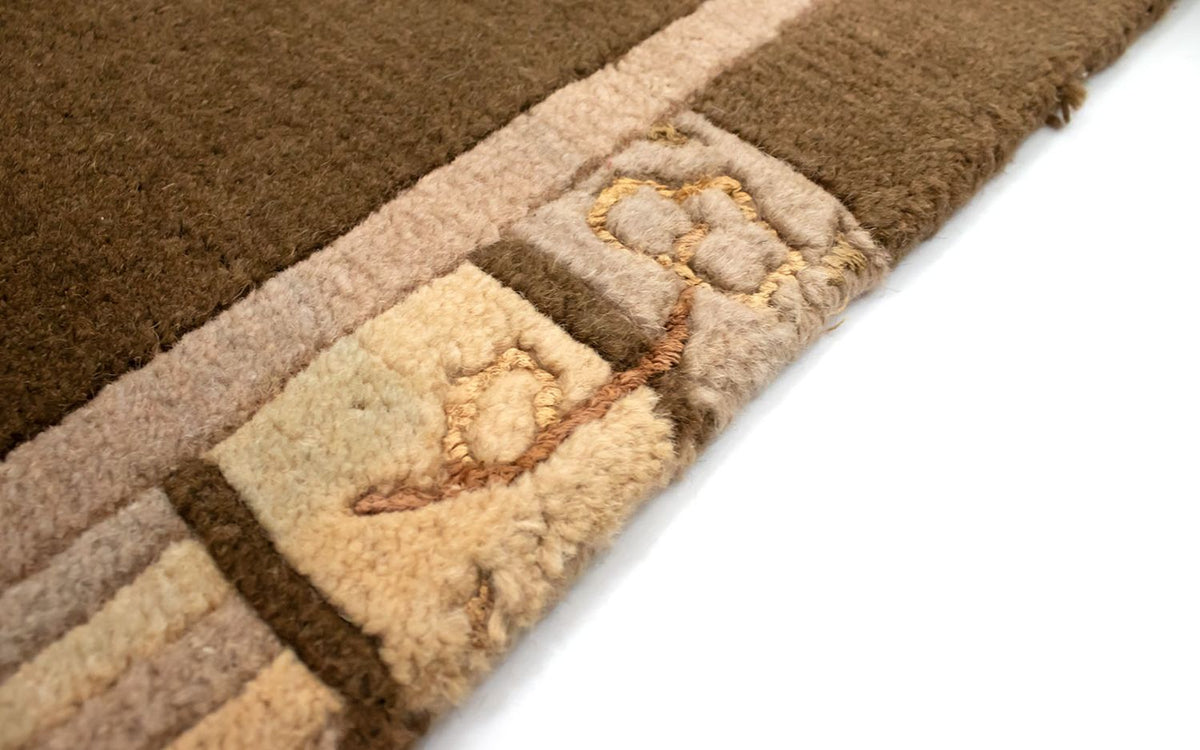 Nepal mattan - 140 x 70 cm - brun