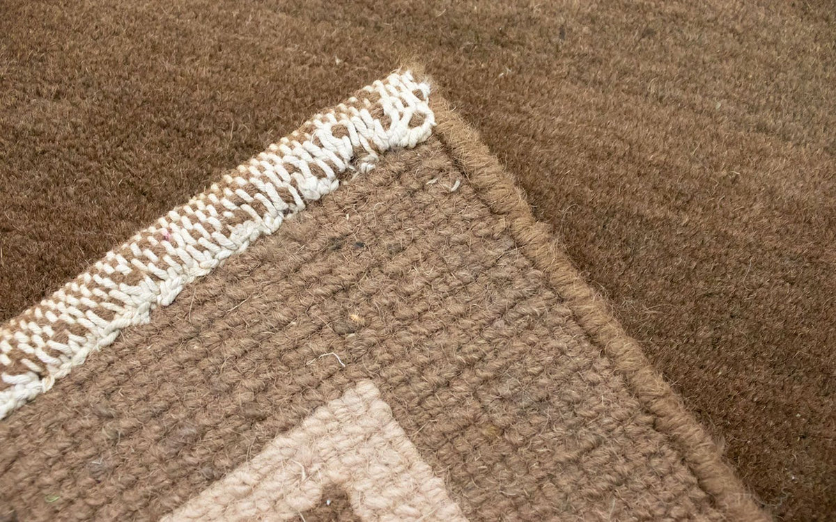 Nepal mattan - 140 x 70 cm - brun