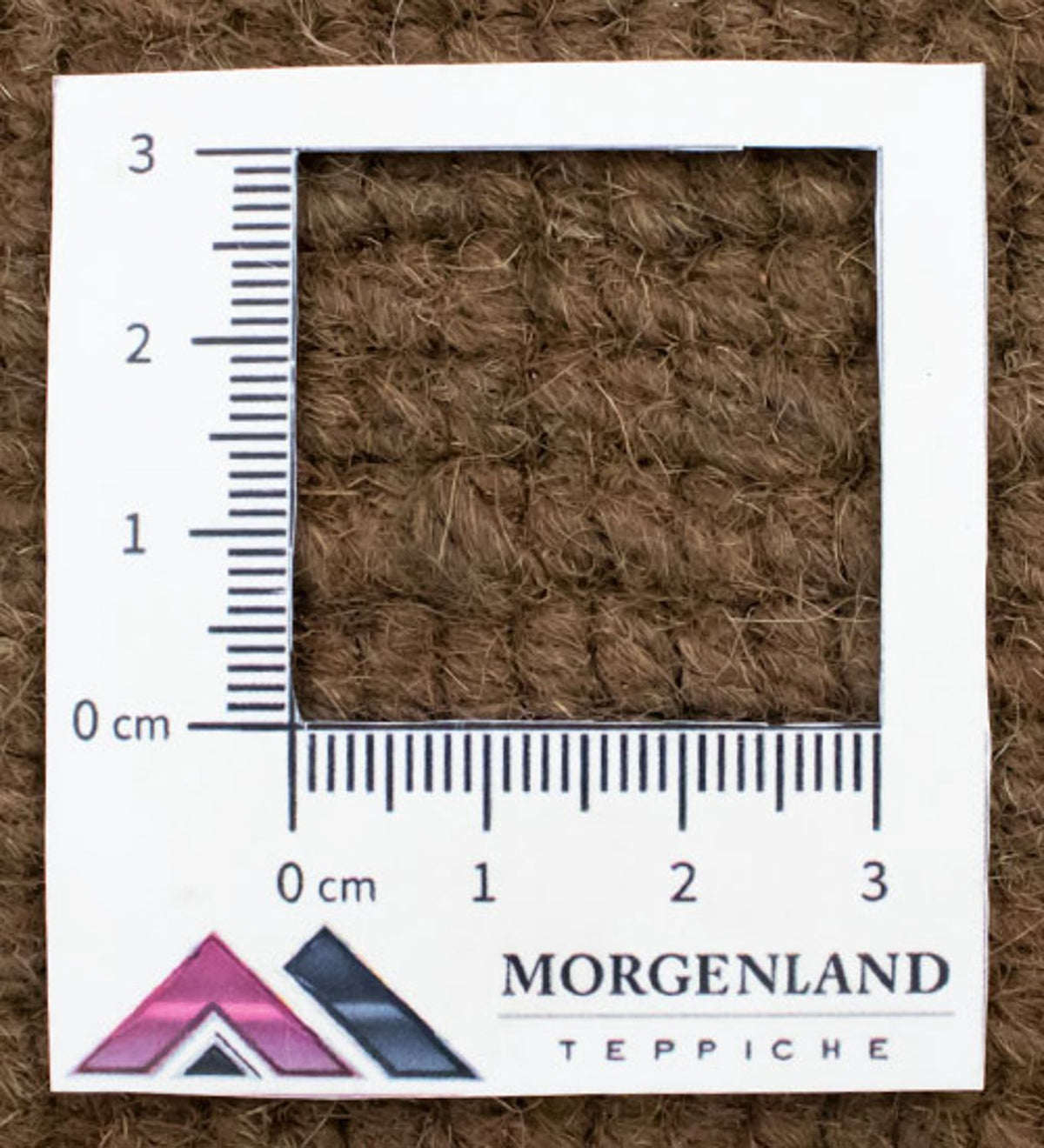 Nepal mattan - 140 x 70 cm - brun