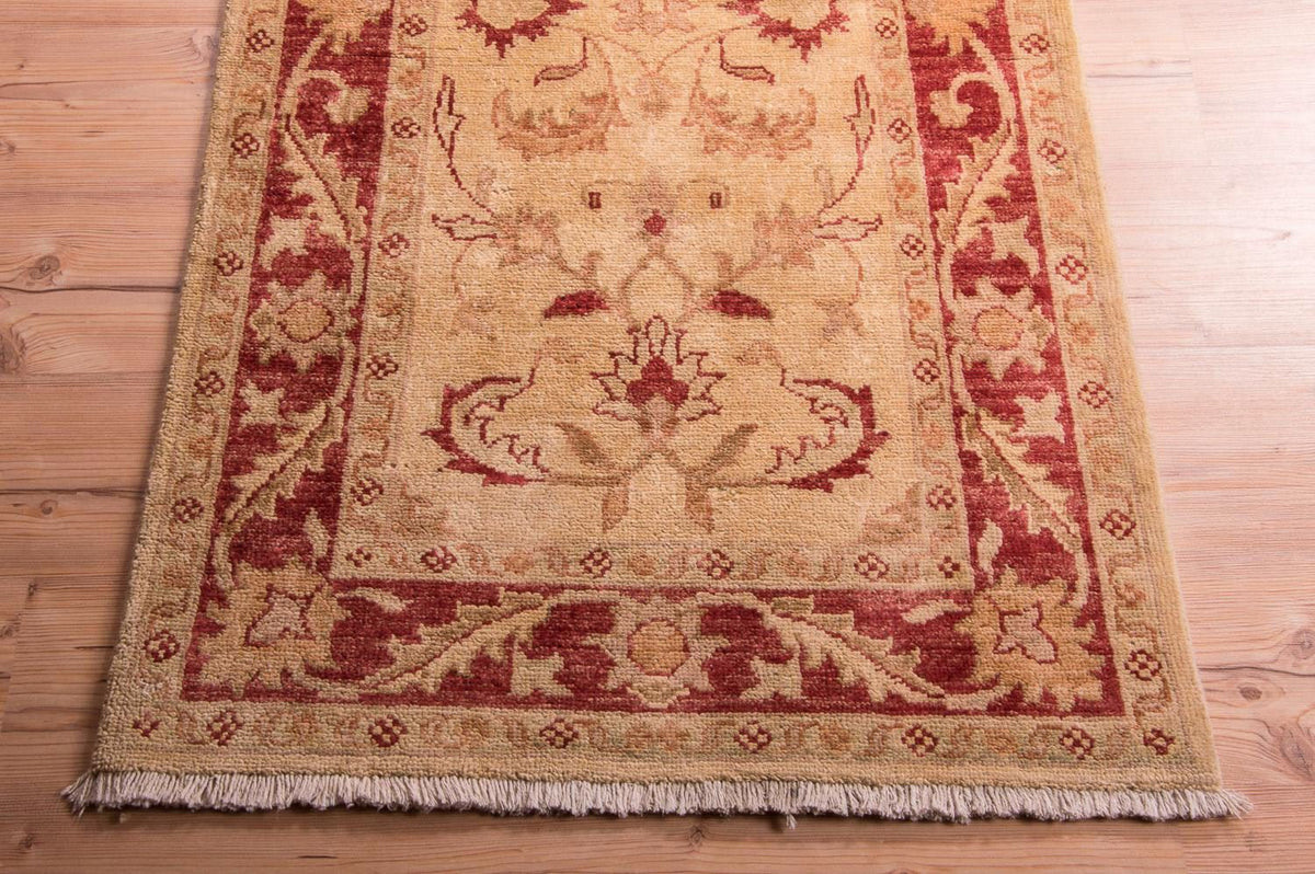 Runner Ziegler Carpet - 378 x 76 cm - beige