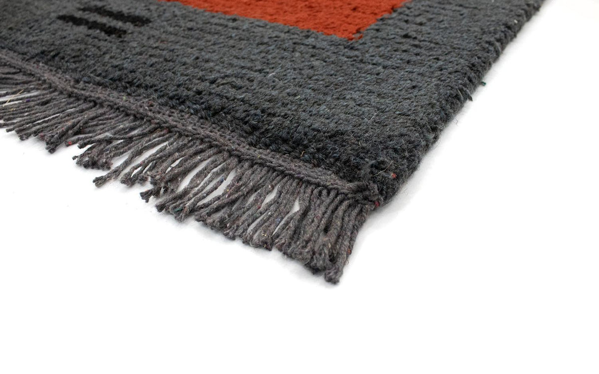 Nepal mattan - 140 x 70 cm - röd