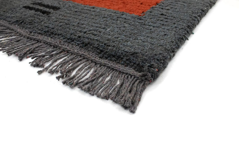 Nepal mattan - 140 x 70 cm - röd