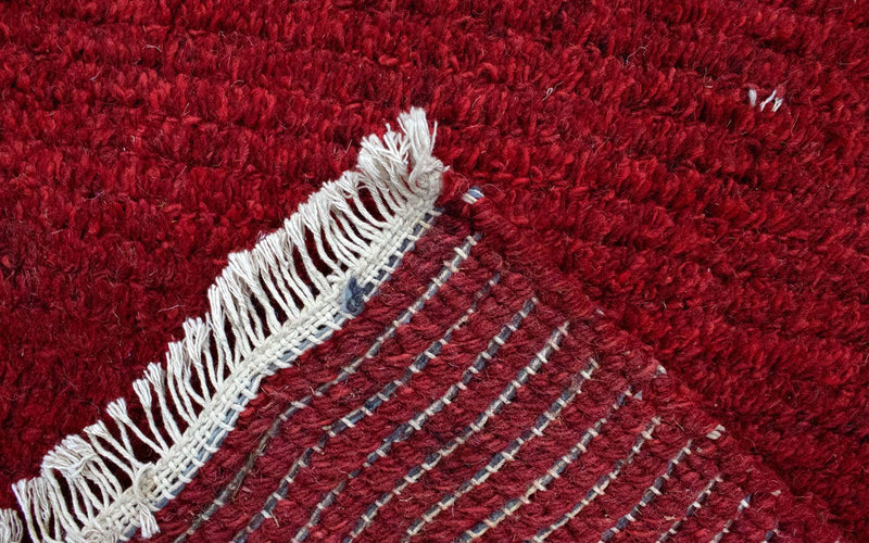 Nepal mattan - 140 x 70 cm - röd