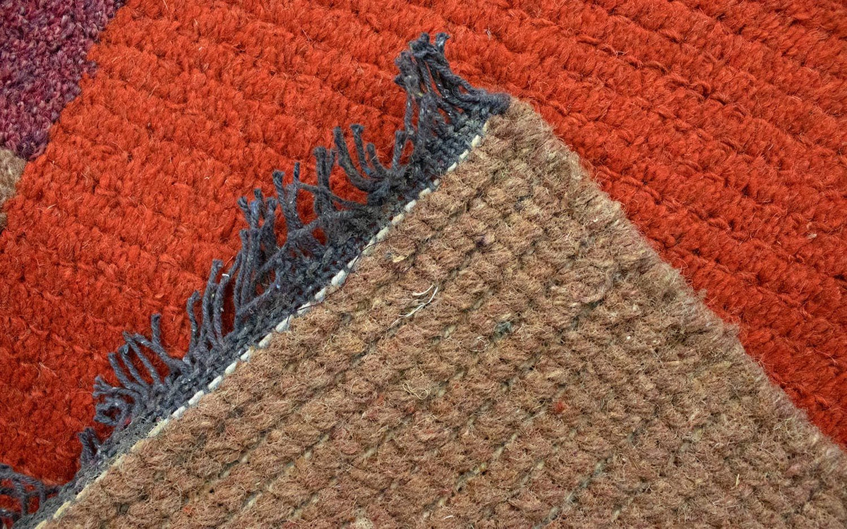 Nepal mattan - 140 x 70 cm - röd