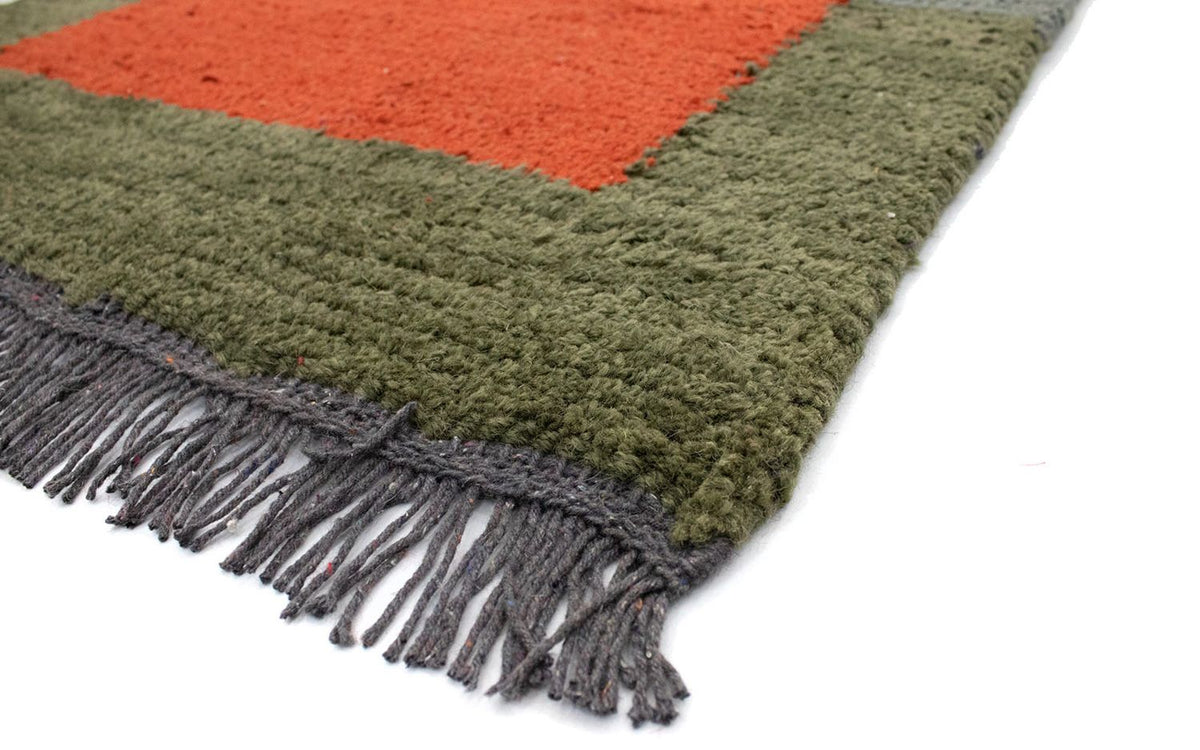 Nepal mattan - 140 x 70 cm - röd